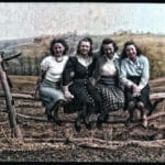 Colorized Historic Family Photo