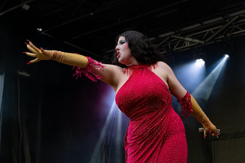 Evie Noir Mx. Peach Pit 2026 at Pride