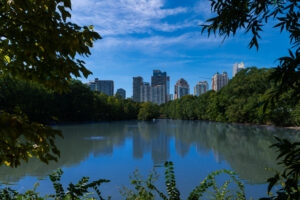 Piedmont Park in Atlanta's Scenic Neighborhood; Midtown