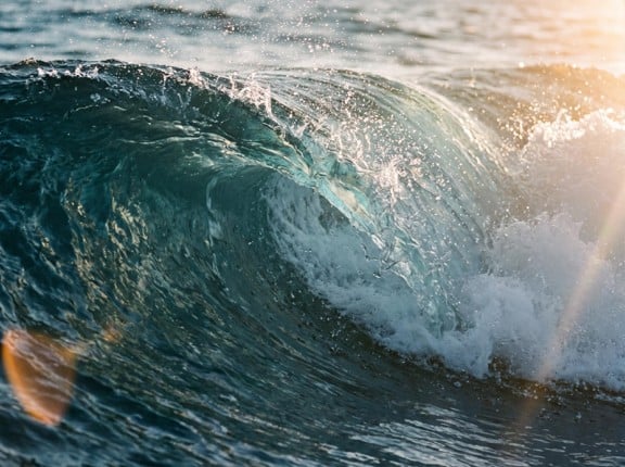 Wave Crashing Photo