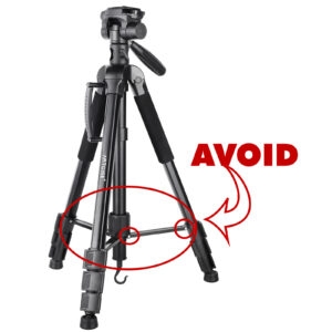 avoid cheap tripods